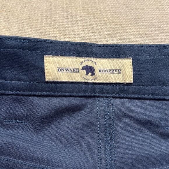 Onward Reserve Blue Five Pocket Stretch Business Casual Pants - Picture 12 of 16